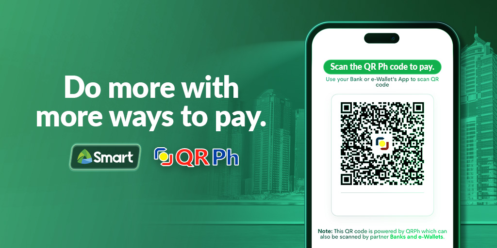 Scan to pay the easy way with QR Ph! Read on to see the list of available banks and e-wallets you can use to transact at the Smart Online Store.