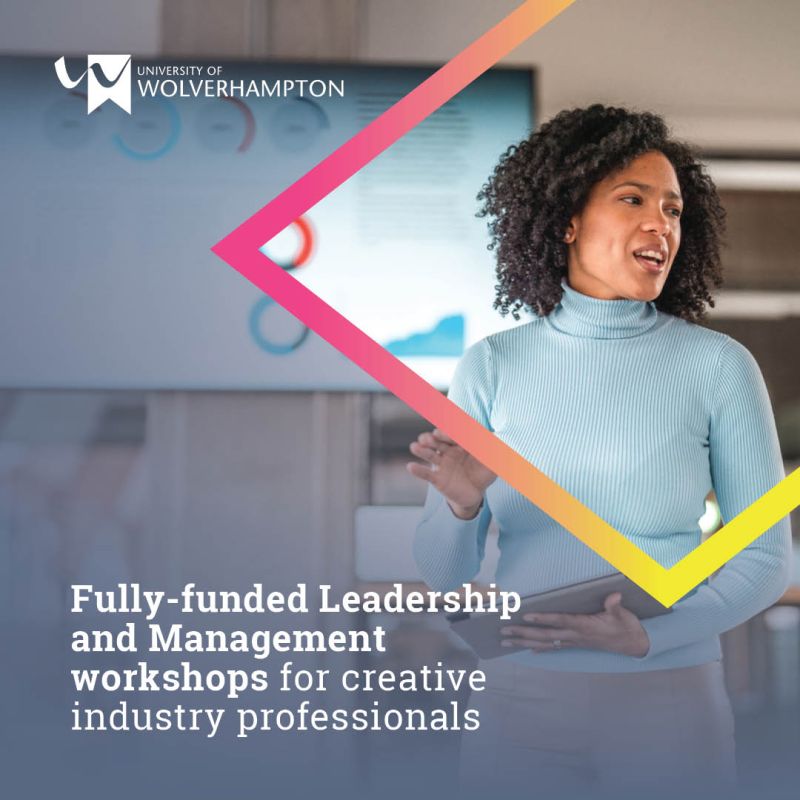 Are you ready to elevate your leadership and amplify your business success? @wlvsoci & @WlvBusiness are delighted to announce an exciting fully funded workshop opportunity for current and future leaders in the creative industry. Book your place 👉 bit.ly/4dt0Sal