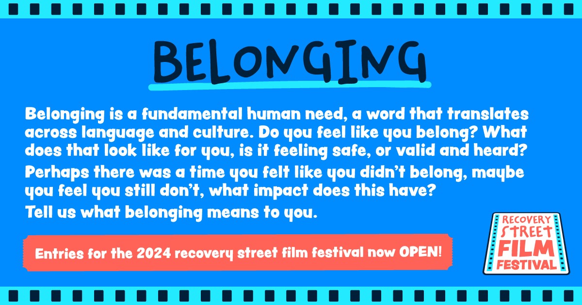 We're delighted to announce the new theme for this year's #festival, belonging. #Belonging is a fundamental human need, a word that translates across language and culture. Do you feel like you belong? Entries open until 31st August 2024 rsff.co.uk