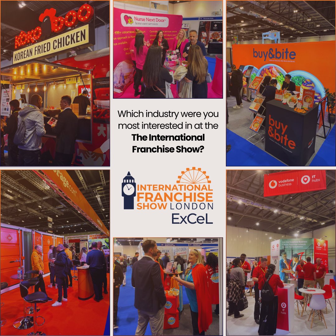 Ranging from food and drink, children's activities, homecare, storage/logistics and many more, The International Franchise Show 2024 featured a diverse range of industries. Which one were you most interested in exploring? 

Share your thoughts in the comments below! 💬

#IFS25