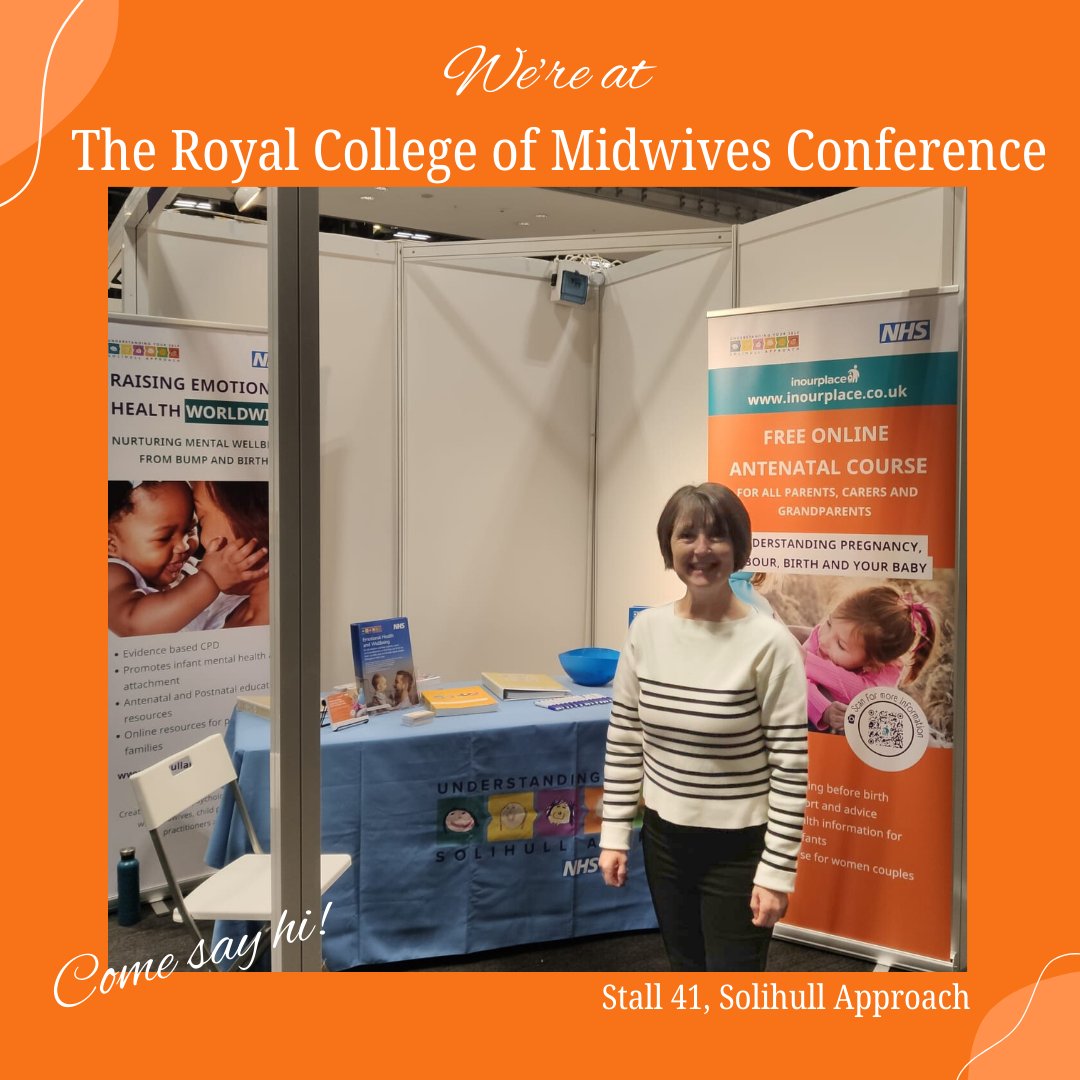 Mary Rheeston is at Stall 41 if you're at the RCM Conference 2024. Why not say hello and learn about our free offer for parents of NICU babies and learn more about how we can support NHS midwives to raise emotional health of patients. #nhs #rcmconf24 #midwifery #emotionalhealth