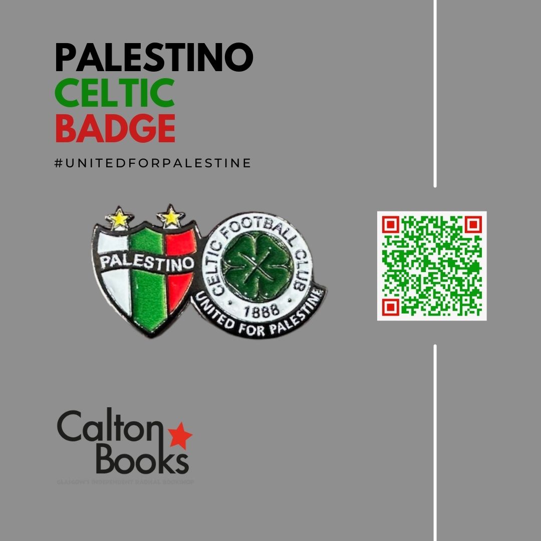 FC PALESTINO/CELTIC enamel badge  🇮🇪🇵🇸🏴󠁧󠁢󠁳󠁣󠁴󠁿 #UnitedForPalestine

#CaltonBooks
ow.ly/ZBxn50QSlmo