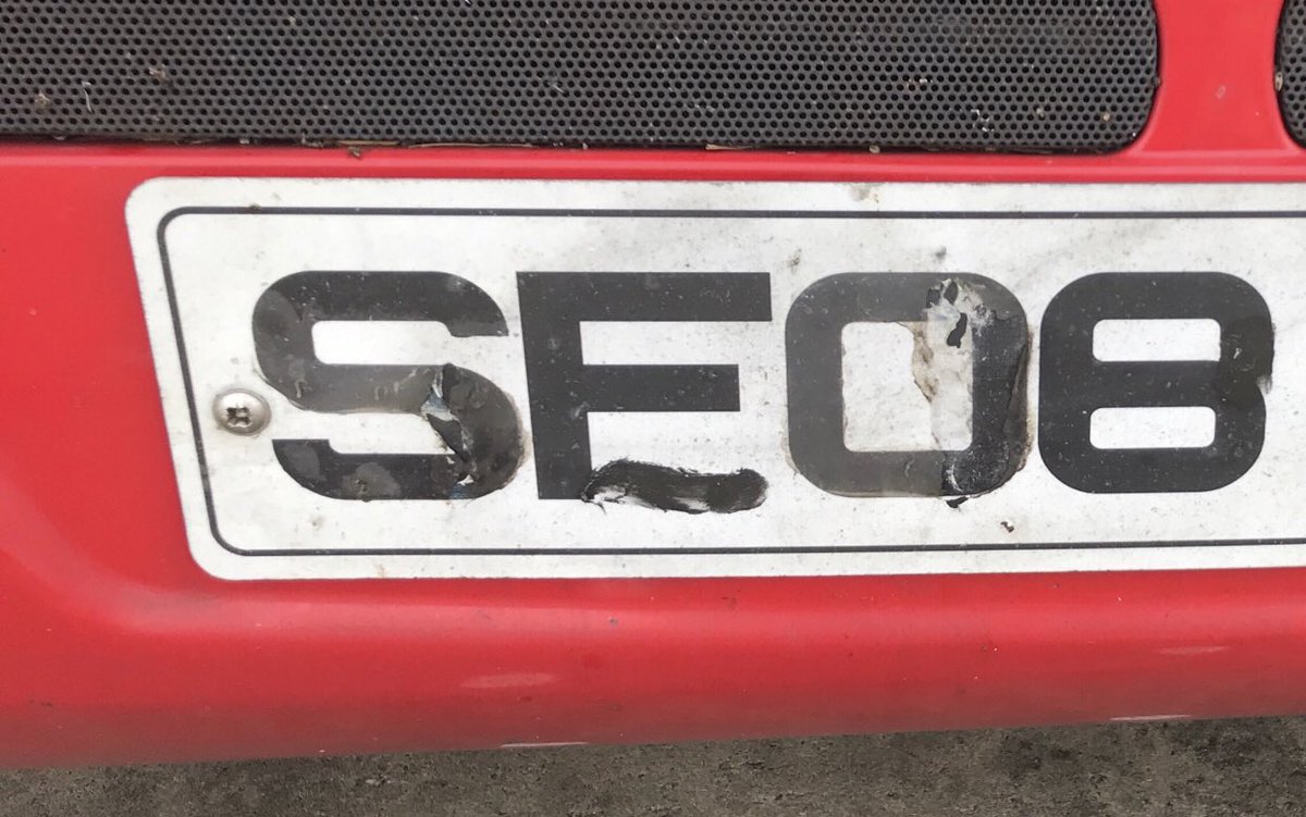 🚘 Issues with number plates can often result in an MOT fail. Make sure that your number plates are: 🗸 displayed correctly 🗸 not damaged 🗸 clean and can be easily read 🗸 in the correct font, size and character spaces