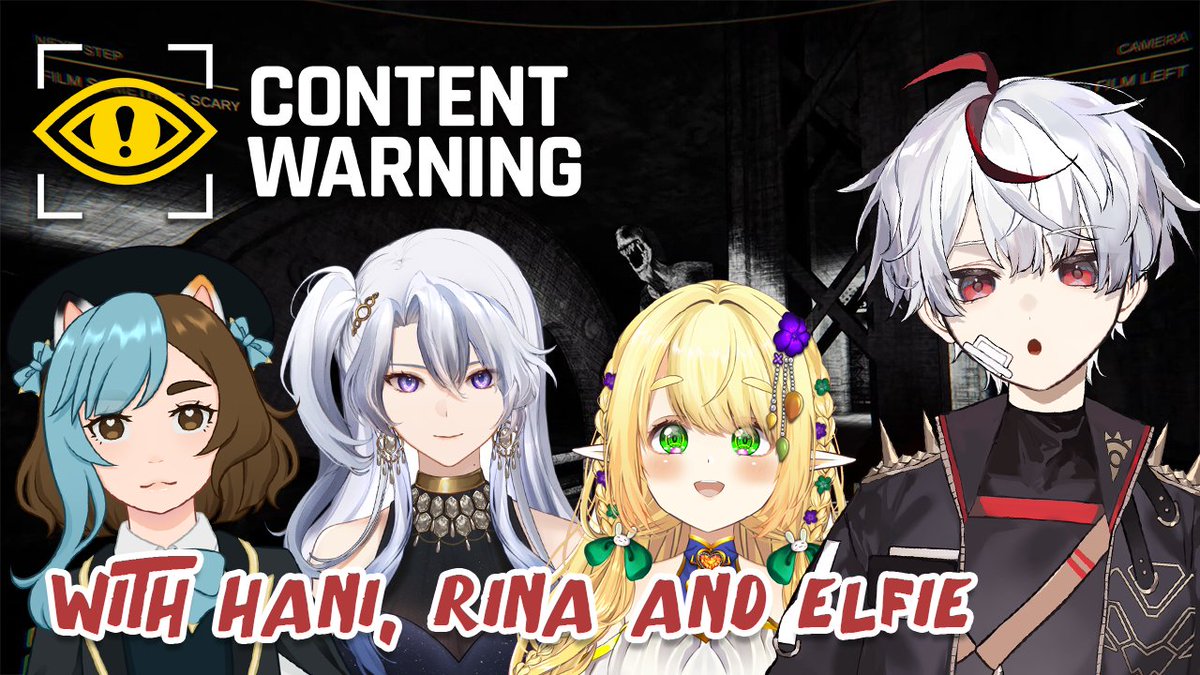 [Upcoming Stream]

Playing ⚠️Content Warning ⚠️with the Sarawakian gang TONIGHT!! It'll be my first time so I don't know what to expect💀💀. BETTER HOP IN ME STREAM CUZ  IT'S NOT LIKE I'M SCARED OR ANYTHIN' ‼️💥 

⏰9PM 8+ GMT
🔗youtube.com/watch?v=nG3OIc… 

#contentwarning #Vtuber