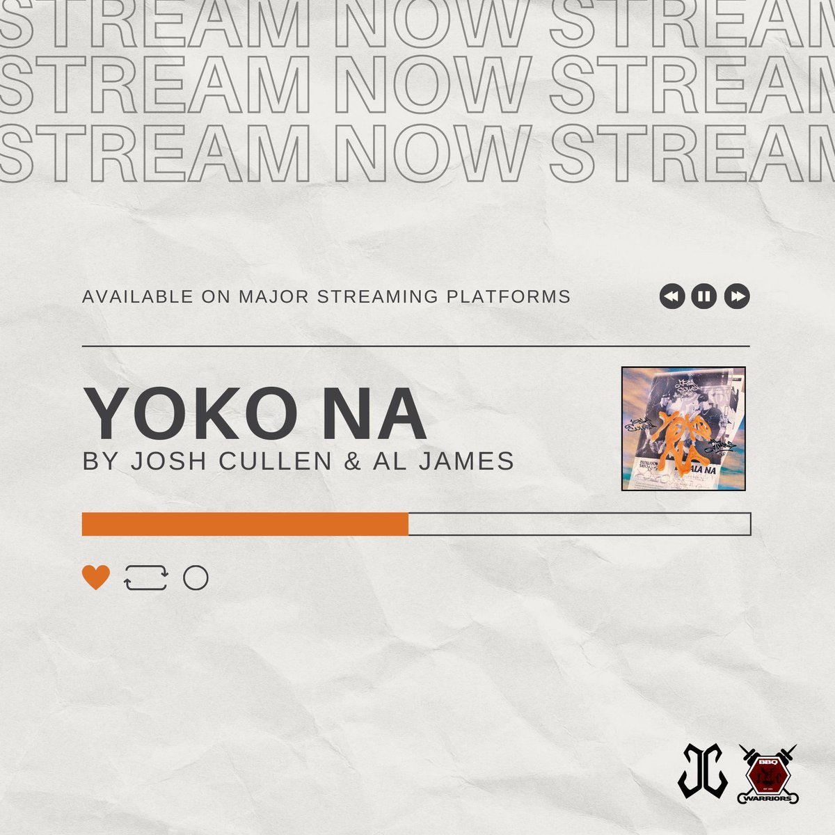 MAKE IT A HABIT: Listen to #YokoNa by #JOSHCULLEN, listen to 1-2 songs in the same Spotify Playlist, go back to Yoko Na as listed below, then drop a link here after!

🔗 buff.ly/3J7fcaw  
🔗 buff.ly/3U4Jy3N 
🔗 buff.ly/4aASYtM
