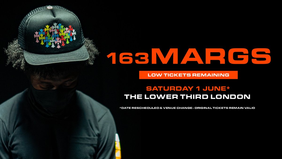 NEW: After releasing his latest single ‘Superstar’, @163margs will play London’s @lowerthirdsoho in June 💥 Book tickets on Friday 10th May at 10am 👉 livenation.uk/8SeE50QxLOn