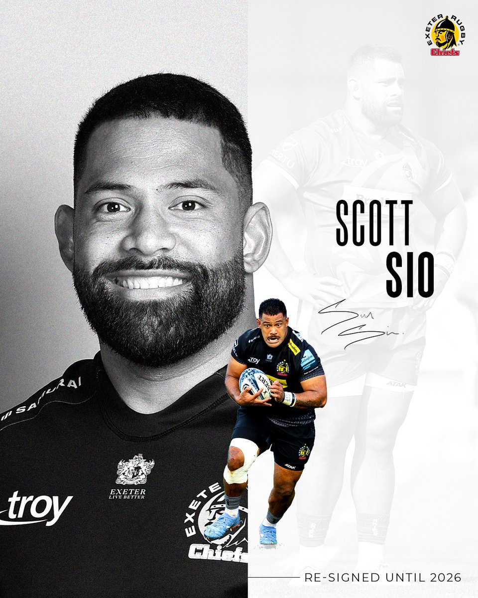 Our front row star is staying! ⭐️ We are delighted to confirm that Scott Sio has signed a new contract with the club ✍️ 🔗bit.ly/3UPAO1H #JointheJourney | @scottysio