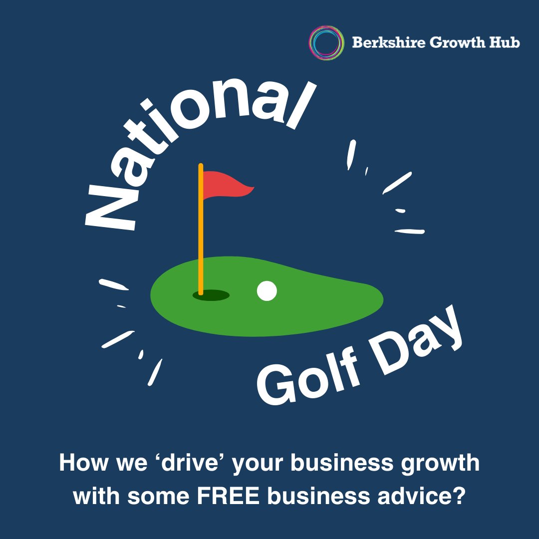 Did you know today is National Golf Day? ⛳

For those of you not out on the course, how about we 'drive' your business growth with some FREE business advice? 🏌🏻

Get in touch today at > i.mtr.cool/liqqdaemgs 👈🏻

#NationalGolfDay #FreeBusinessAdvice