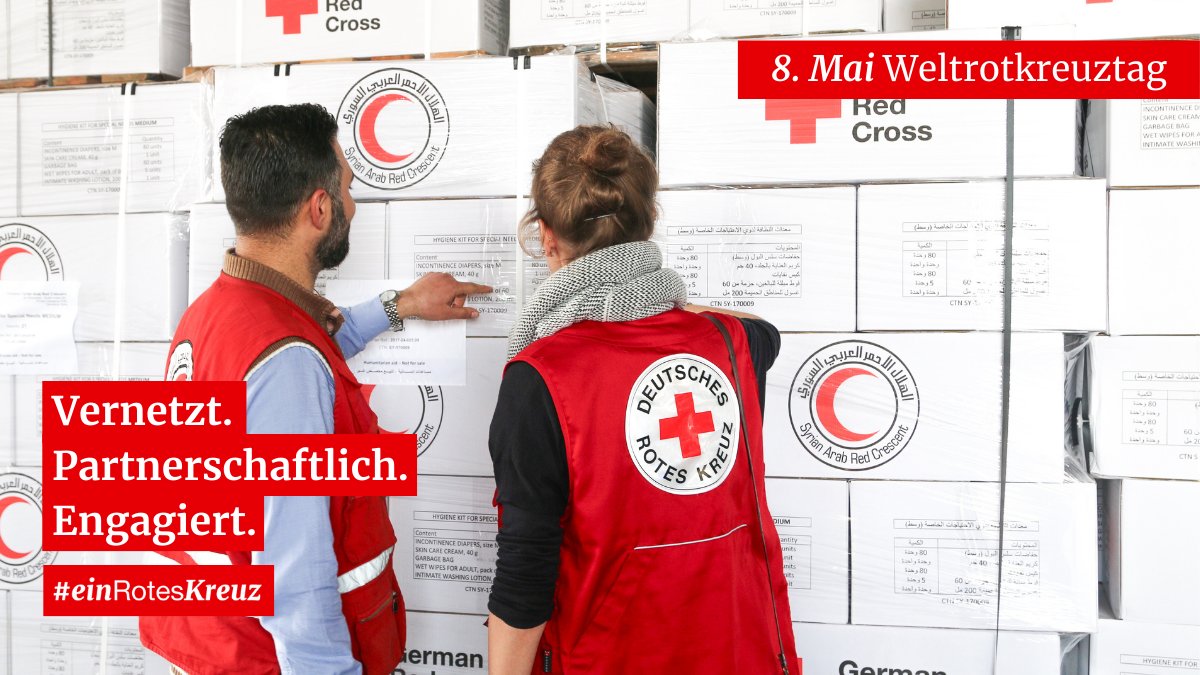 💖⛑️  Unsere Rotkreuzlerinnen und Rotkreuzler sind mit Herz und aus Überzeugung auf der ganzen Welt im Einsatz – immer mit viel Einfühlungsvermögen gegenüber den Betroffenen. 

Wir sind #einRotesKreuz.

📸 drk.de/newsroom/weltr…