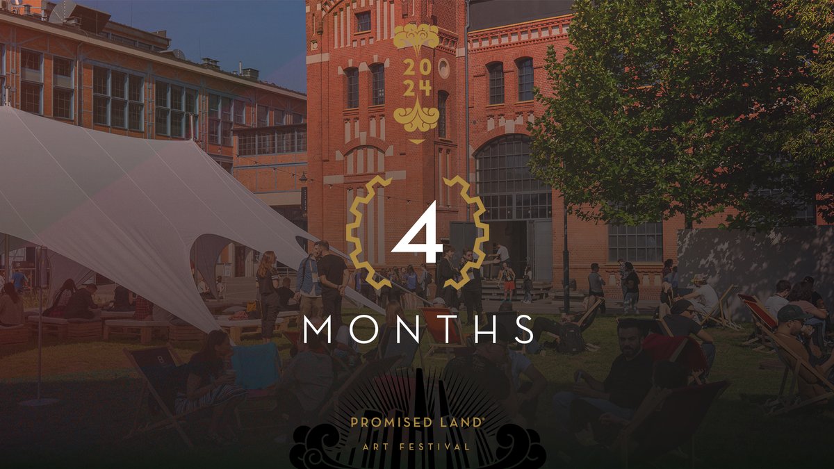 4⃣ months till #PromisedLand2024! We will soon start ticket sales and unveil our lineup of speakers 🎟️👥 Stay tuned and see you in Łódź on September 8th! 👋