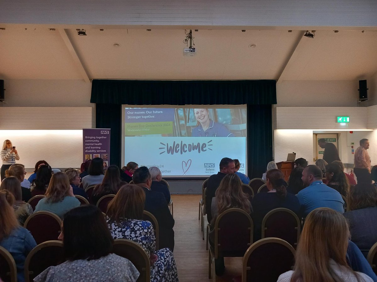 HIOWH_NHSFT's tweet photo. Wonderful start to our joint #NursesDay conference with @SolentNHSTrust and our colleagues on Isle of Wight 💙

Celebrating the difference nurses make ⭐️🙏

#IND2024 #StrongerTogether #OurNursesOurFuture https://t.co/xZ3cyXutO8