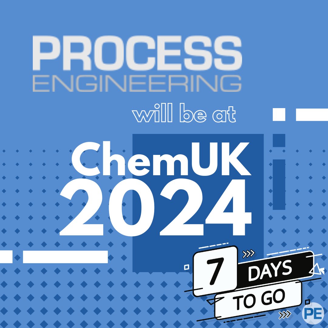 We can hardly contain the excitement for ChemUK 2024 next week! 🌟 Ready to explore groundbreaking solutions and connect with industry leaders. #ChemUK2024 #ProcessEngineering