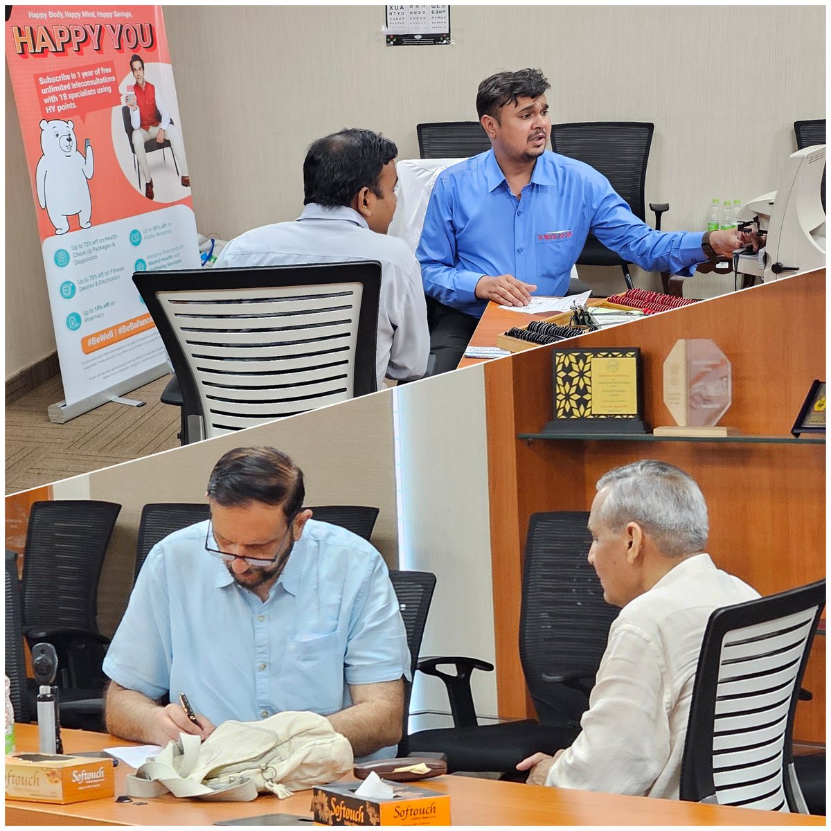 🌟Excited to have partnered with Kotak Mahindra Bank for a 2-day health camp at LPAI HQ! Included comprehensive Happy You check-ups, Clove dental screenings, and HOMOEO AMIGO homeopathy treatments. Promoting wellness one step at a time! #HealthCamp 👨‍⚕️🩺 #wellness @KotakBankLtd