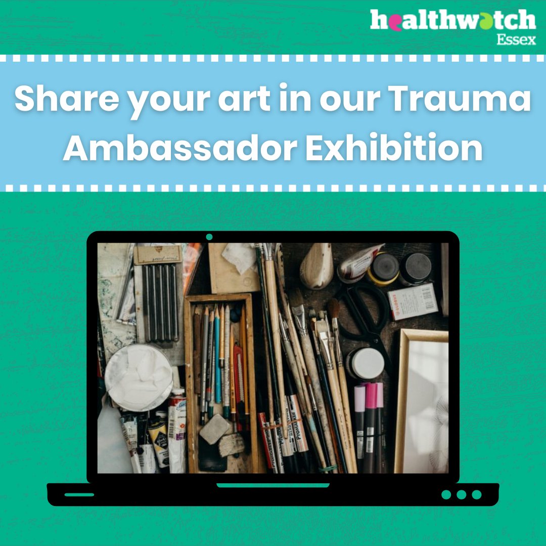 Our Trauma Ambassador Group are inviting you to contribute to our exhibition later this year, where we will be showing how people like us, with lived experience of trauma, express themselves. If you would like to contribute, please click here: healthwatchessex.org.uk/2024/04/share-…