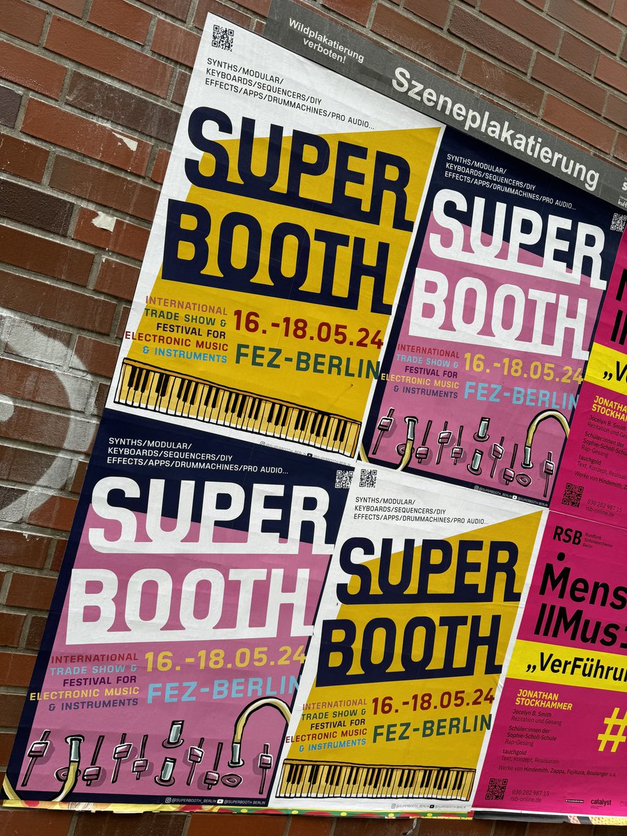 SUPER BOOTHってDTMおじさんの喜びそうなイベントがベルリンであるらしく、すごく気になる　行ってみようかな superbooth.com/de/