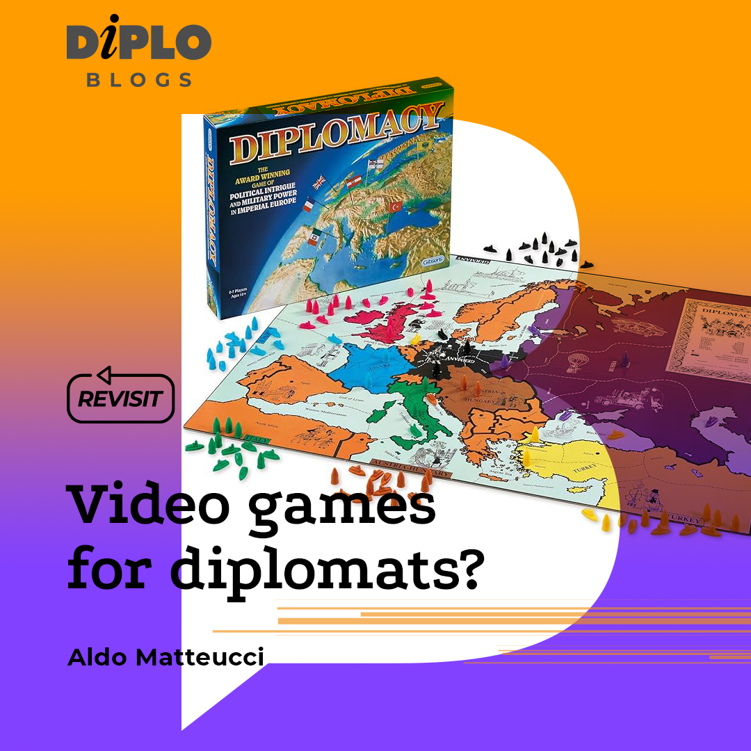🎮🌐 Could video games improve how diplomats learn? And how do they enhance skills in decision-making, problem-solving, and strategic thinking? Aldo Matteucci analyses. Read more ➡️ diplomacy.edu/blog/video-gam… . . #Diplomacy #VideoGames #DiploFaculty #Revisit