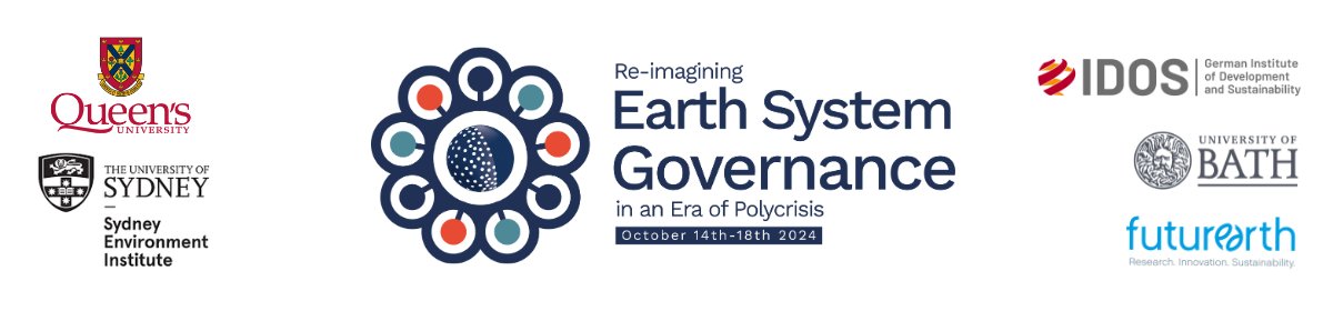 👏Thank you #ESGNetwork for your submissions to the #2024ESGForum! We're pleased to announce our esteemed co-hosts: @queensu, @IDOS_research & @SEI_Sydney. Special thanks also to our sponsors @UniofBath & @FutureEarth. Stay tuned for the final programme! tinyurl.com/yab753s5