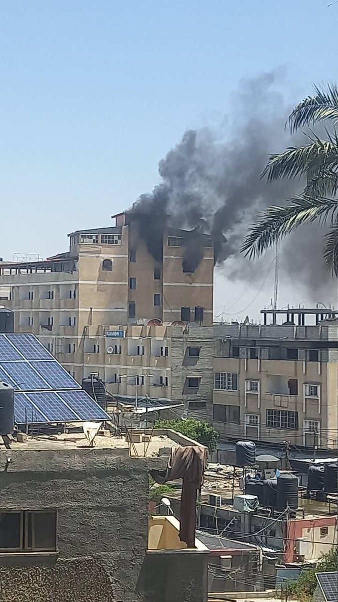Son Dakika Terörist İsrail ordusu, Rafah'ı yoğun bir şekilde bombalıyor. #getoutofrafah