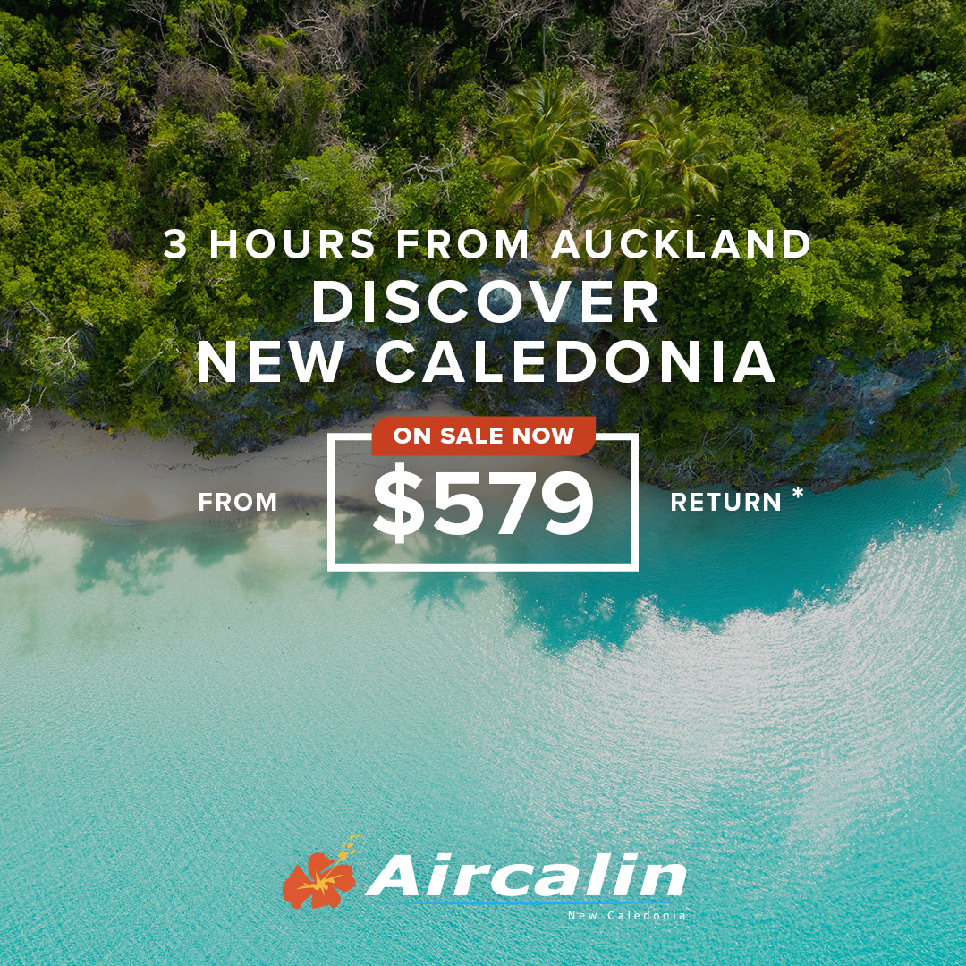 🔥#EscapeToNewCaledoniaSale - Fly to #NewCaledonia from $𝟓𝟕𝟗 𝐍𝐙𝐃 round trip with #Aircalin !🔥

👉 #Book your next #NewCaledoniaHoliday NOW ➡️ tinyurl.com/2p4p9j7e

📆Travel Dates on #website!

⌛ HURRY! *Offer ends 𝟐𝟒𝐭𝐡 𝐨𝐟 𝐌𝐚𝐲 𝟐𝟎𝟐𝟒
T&Cs apply.