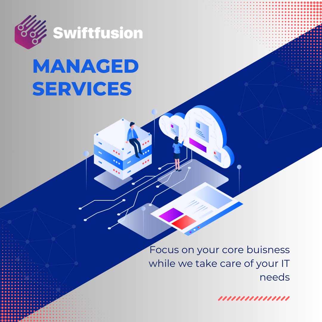 In today's fast-paced digital world, having a reliable partner to manage your technology needs is crucial for success. With our Managed Services, you can focus on your core business while we take care of your ITinfrastructure, security, and support.

#ManagedServices #Technology