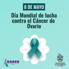 #8Mayo   #DíaMundialdelCáncerdeOvario  Se creó en  2013, para concienciar sobre esta patología, catalogada como el séptimo tipo de cáncer más frecuente, que afecta anualmente a más de 250.000 mujeres en el mundo.