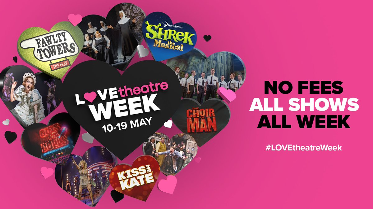 LOVEtheatre Week RETURNS IN MAY 2024 WITH NO FEES FOR ALL SHOWS ON @LOVEtheatrecom

 Book here prf.hn/l/aWLdAJA  #ad