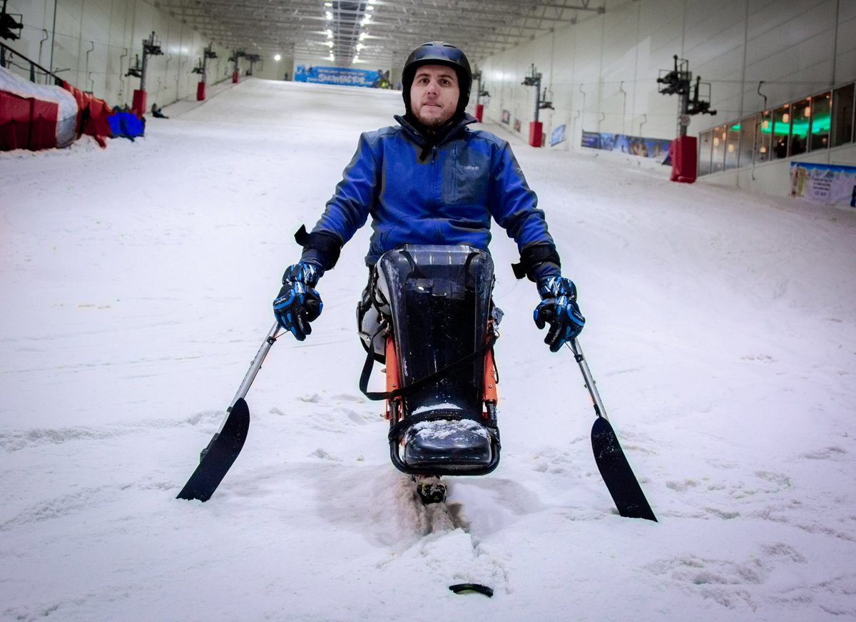 1/3 What do we do at Disability Snowsport UK exactly? 

Well, we help people of all ages and disabilities become empowered through snowsports - operating throughout the UK at indoor and outdoor centres - alongside running holiday weeks in Europe...

📸 @HolmlandsMedia
