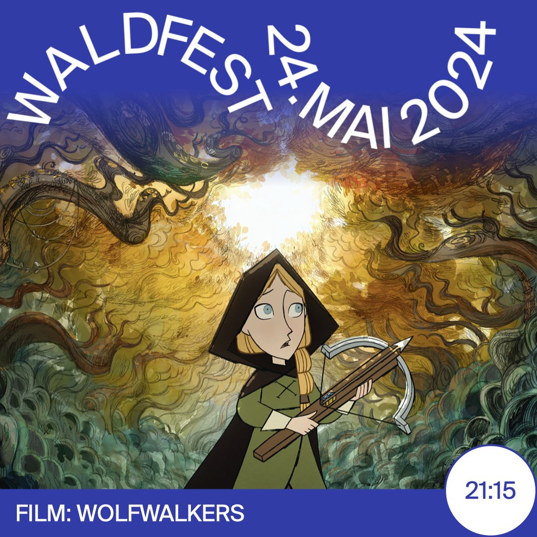 🎥 Wolfwalkers
Die Menschen in Kilkenny fürchten sich vor Wölfen im Wald. Als sich Jägerstochter Robyn mit dem Wolfsmädchen Mehv anfreundet, sieht sie den Wald mit neuen Augen. 
⏰ 24. Mai, 21:15 → <a href="/Stadtkino_Basel/">Stadtkino Basel</a>
ℹ️ Programm: theaterplatz-quartier.ch/#waldfest

#theaterplatzquartier