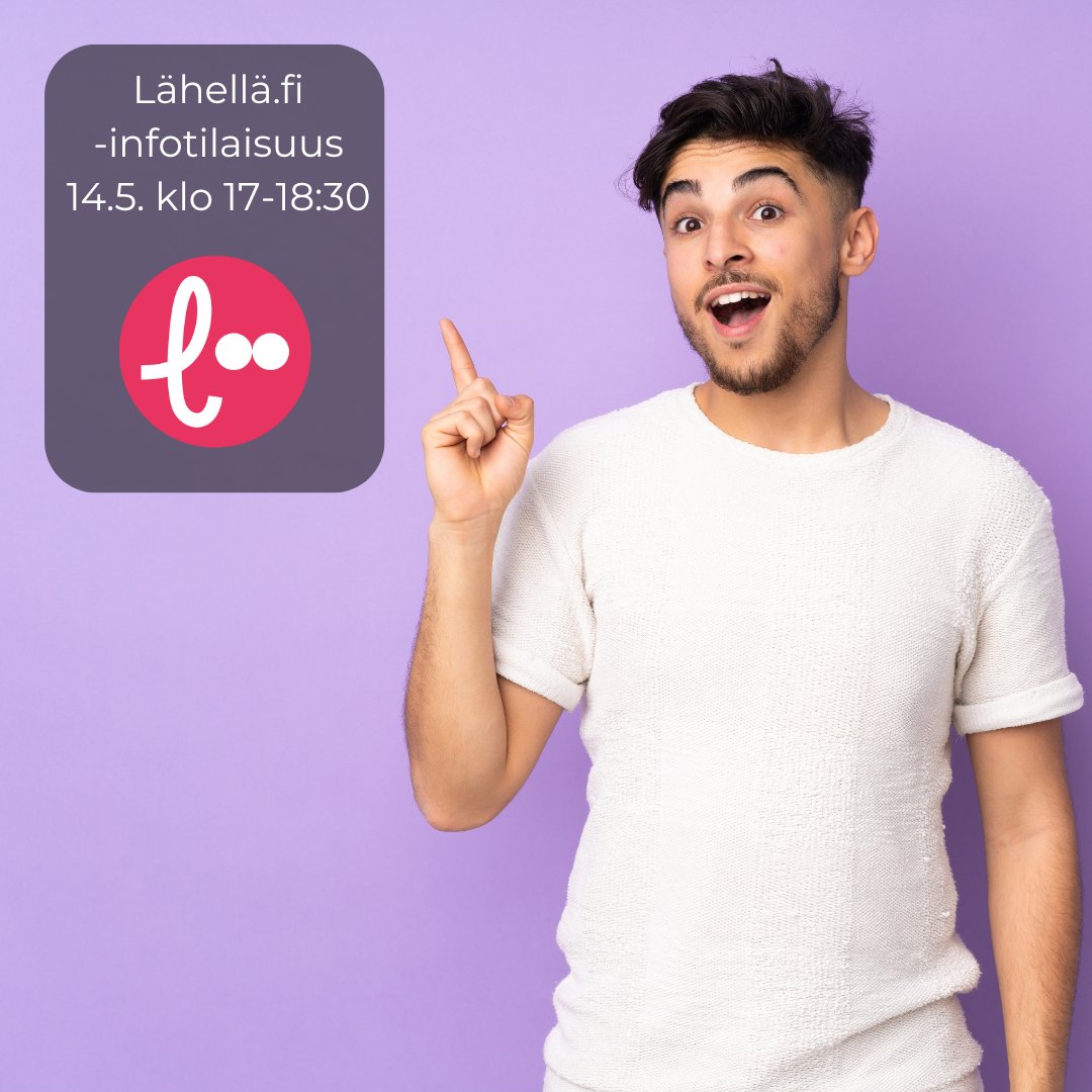 📣Muistathan ilmoittautua ensi viikon Lähellä-infoon!
Infossa esittelemme Lähellä.fi-palvelua ja käymme läpi rekisteröitymisen ja toiminnan ilmoittamisen.
⁠
Ilmoittautuminen: lahella.fi/infot-ja-koulu…
⁠