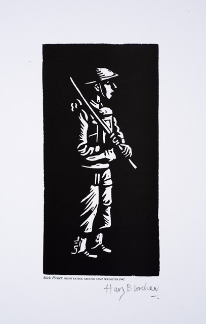 May 8th is Victory Day in Europe. We commemorate the end of World War II while remembering those lost during the war. May we remember the lessons of the past and look towards a future filled with peace and unity. Harry Blacker (Nero), Stick Picket: Night Patrol around Camp ...