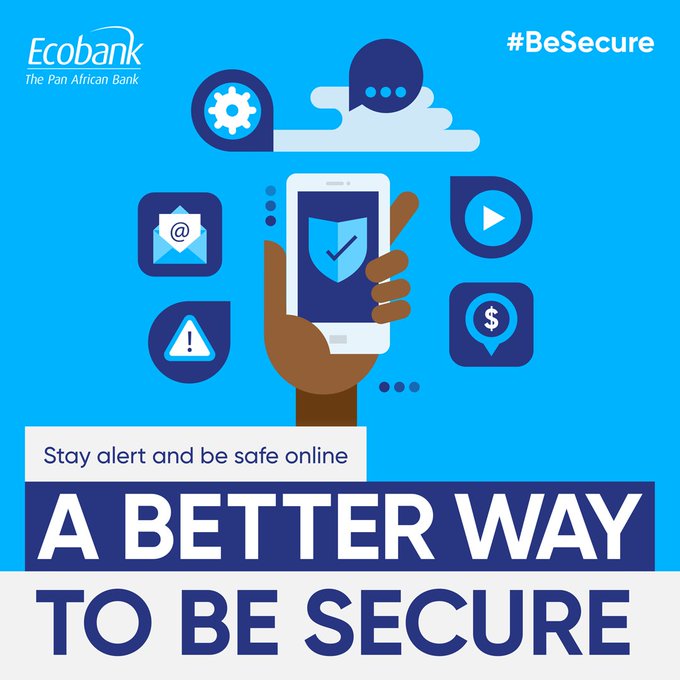 Here are Five Tips to help you avoid online fraud/scams.

1. Update your Computer and/or devices
2. Use strong Passwords
3. Watch out for Phishing
4. Keep your personal information private
5. Don't use public wifi to make online transactions.

#ABetterWay for you to #BeSecure