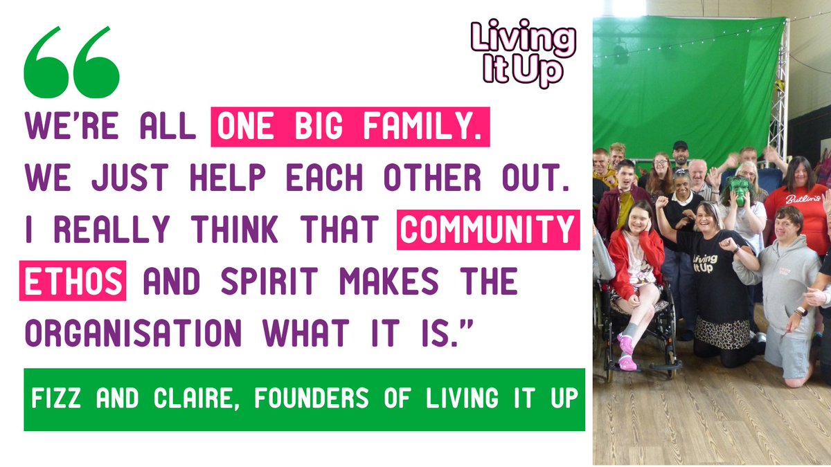Meet @‌LoveLivingItUp, The small Bedfordshire charity that's building a supportive and inclusive community for people with learning disabilities and autism. Read the full story to learn how community support is at the heart of their success 👉 smallcharityweek.com/post/spotlight…