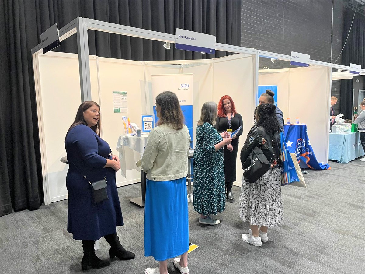 NHSResolution's tweet photo. Day 1 of @MidwivesRCM Conference 2024 is underway!
Come and visit stand 62 to find out more about our #EarlyNotification Scheme, which contributes to the National Maternity Safety Ambition.

#RCMConf24 https://t.co/svHFchUGqi