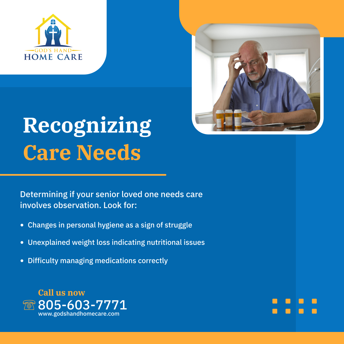 Spotting the need for additional care can be challenging. Pay attention to these indicators to ensure your loved ones receive the support they deserve. 

#OxnardCA #HomeCare #SeniorCareTips