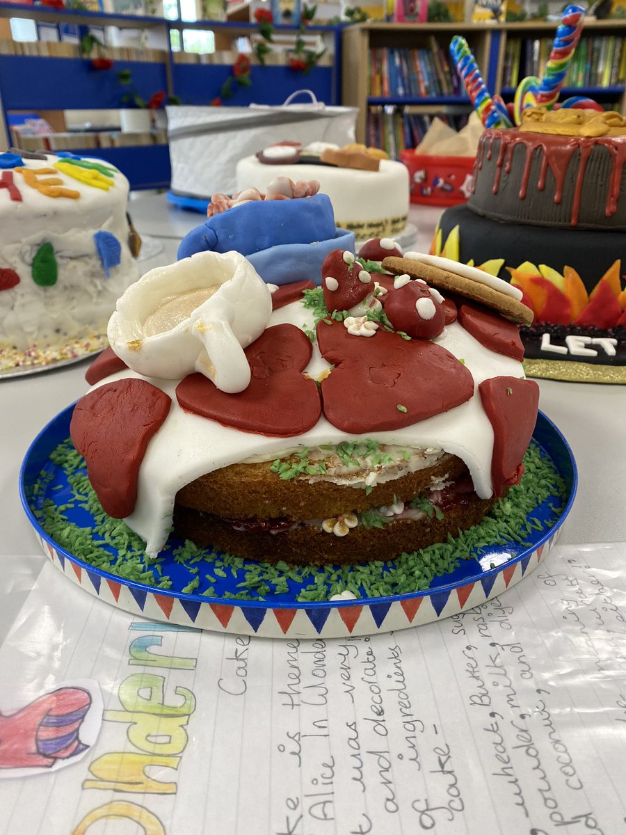 SRA Library (@sralibrary_) on Twitter photo Last but not least, a stunning Alice In Wonderland. So magical to see the glowing pride when they bring their cakes in. And to know that reading and wonderful authors have inspired such passion and creativity. Love it! <a href="/SraYear2022/">SRA Year 7</a> <a href="/SRAYear2023/">SRAYear2023</a> <a href="/BritishBakeOff/">British Bake Off</a> <a href="/SRA_StAlbans/">Samuel Ryder Academy</a> Last but not least, a stunning Alice In Wonderland. So magical to see the glowing pride when they bring their cakes in. And to know that reading and wonderful authors have inspired such passion and creativity. Love it! <a href="/SraYear2022/">SRA Year 7</a> <a href="/SRAYear2023/">SRAYear2023</a> <a href="/BritishBakeOff/">British Bake Off</a> <a href="/SRA_StAlbans/">Samuel Ryder Academy</a>