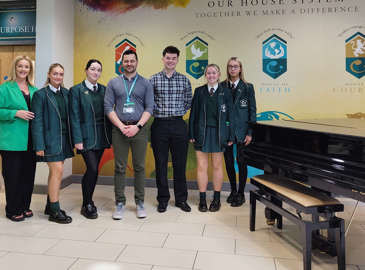 Thanks to Conan Meehan and Eamonn Gillespie <a href="/StudyAtUlster/">Study At Ulster</a> for delivering a superb presentation to our Year 13 students on the benefits of studying at the University of Ulster. #Aspire #Endeavour #Achieve
