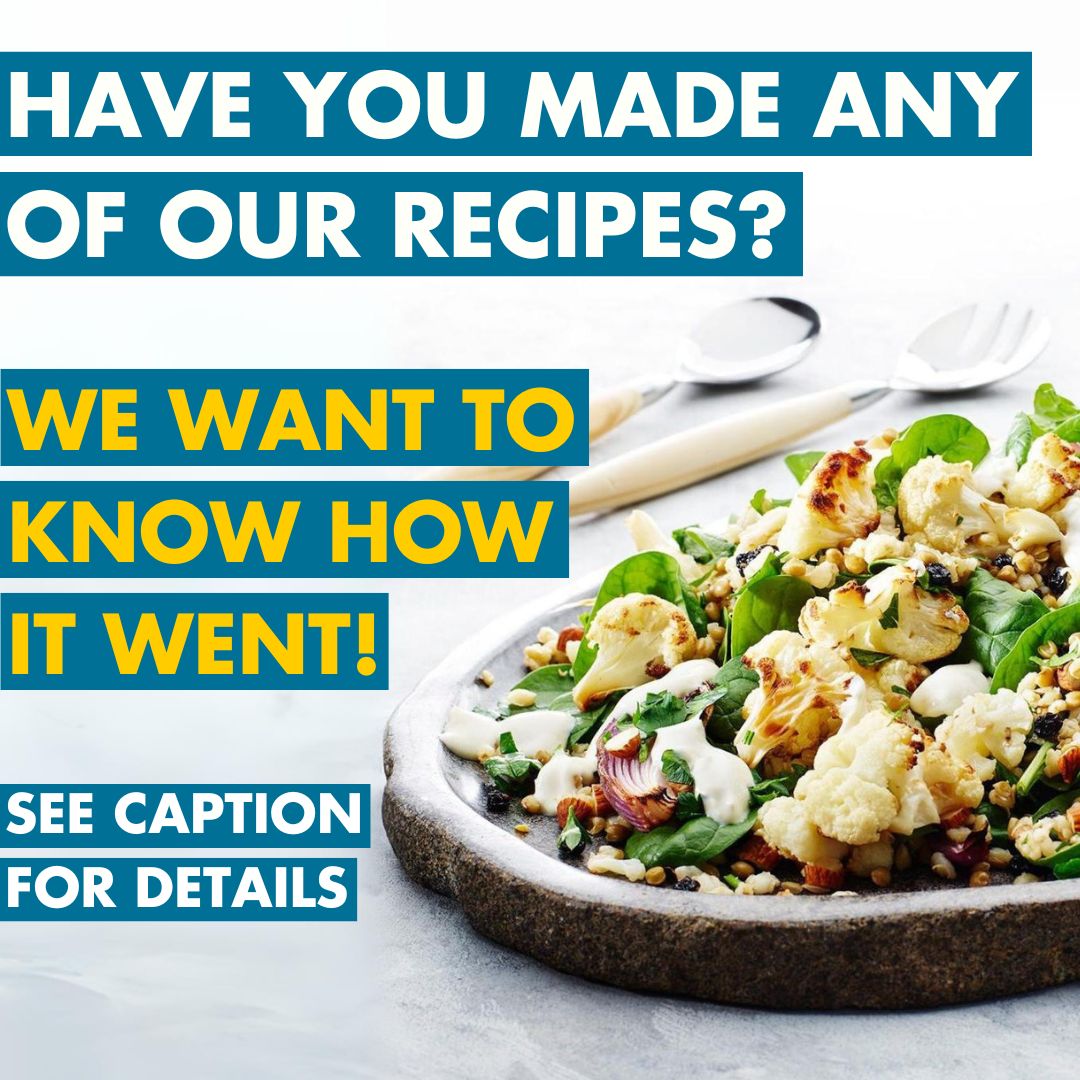 Whether you're a LiveLighter recipe regular, or part of the one timers club, we want to hear from you.⁠
⁠
Share you experiences below, and if you're feeling particularly brave, send us a message with photos of the end product!