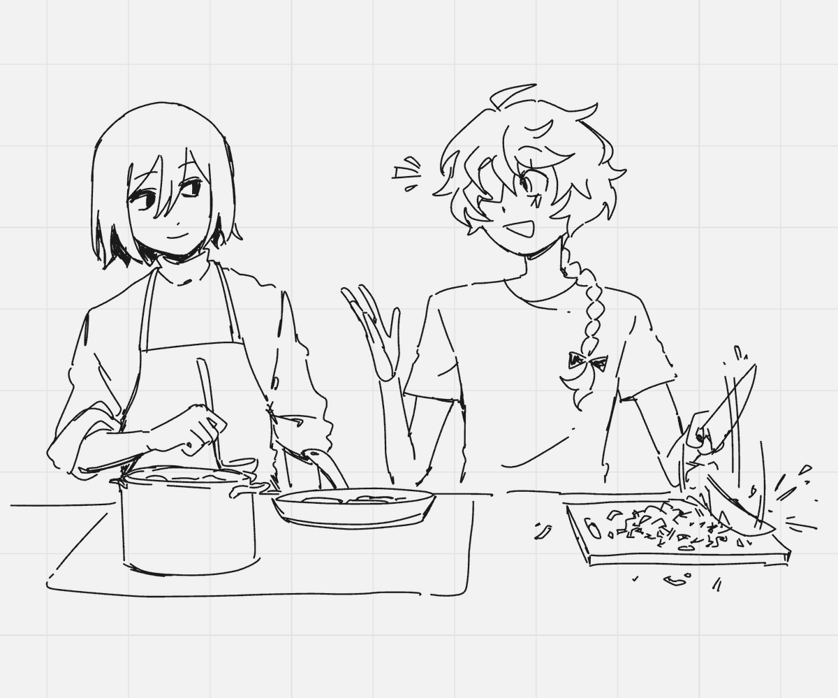 doodle of fyolai domestic cooking?
#BSD