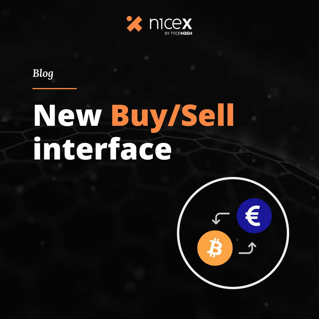 Have you seen our new and improved Buy/Sell interface on #NiceX yet?

Now it's even more handy to have your #EUR in our EUR wallet and be able to choose when and how many #Satoshis you want to purchase!

Don't forget to check out our blog to learn more!
nicehash.com/blog/post/new-…