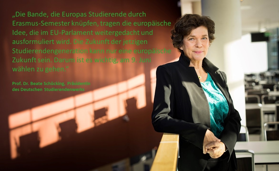 Zusammen mit @HRK_aktuell und @fzs_ev rufen wir dazu auf, an der Wahl zum Europaparlament am 9. Juni 2024 teilzunehmen. Die HRK hat dazu heute Wahlprüfsteine veröffentlicht: hrk.de/themen/hochsch… ml