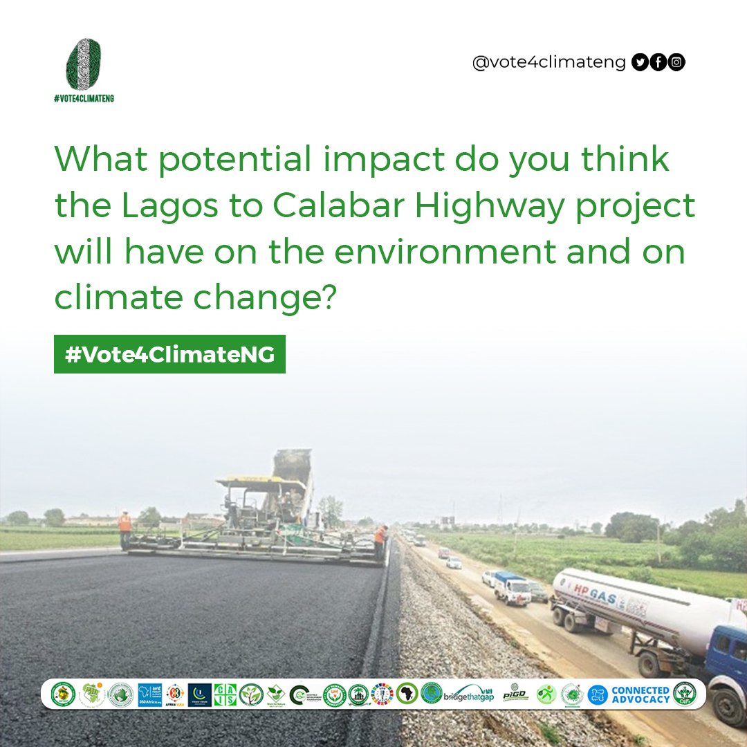 As construction begins on the extensive Lagos-Calabar Coastal Highway, let's discuss the broader implications on our environment and climate change. Will the economic benefits outweigh the environmental costs or should we be concerned about the long-term ecological consequences?