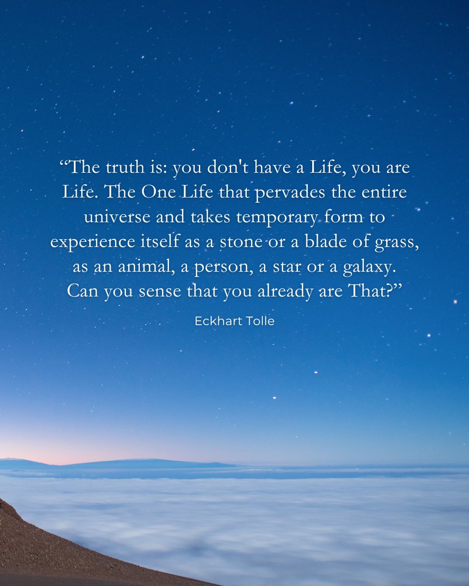 Wisdom by @EckhartTolle