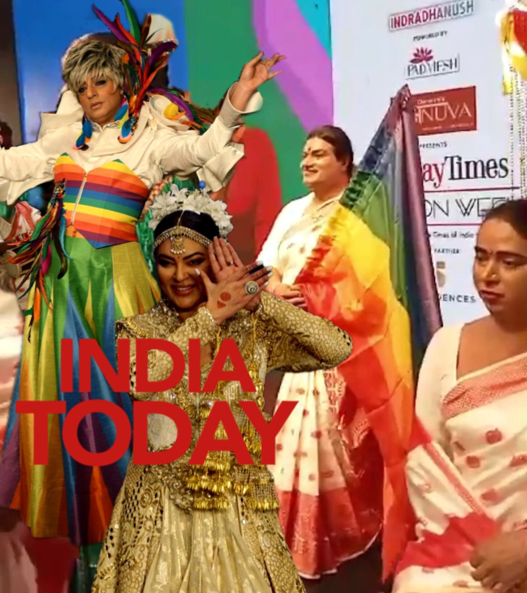 अभिनेत्री सुष्मिता सेन हाल ही में एक फैशन शो में अपने 'ताली' सह-कलाकार बॉबी कुमार के साथ रैंप पर चलकर शोस्टॉपर बनीं। और LGBTIQ+ समुदाय के प्रति अपना आभार व्यक्त किया।
: INDIA today
@rohitkverma
@sushmitasen47  @bombaytimes 
#BombayTimesFashionWeek2024 #Taali #Webseries #LGBTQ
