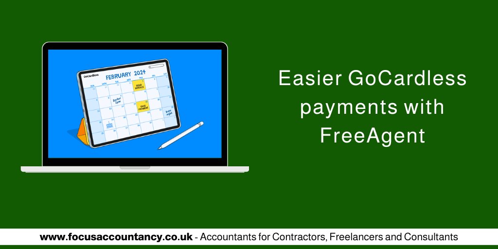 At Focus we really love FreeAgent's new feature that allows for more flexibility with your GoCardless payments, saving you time and providing you with peace of mind. Find out more: focusaccountancy.co.uk/post/easier-go…