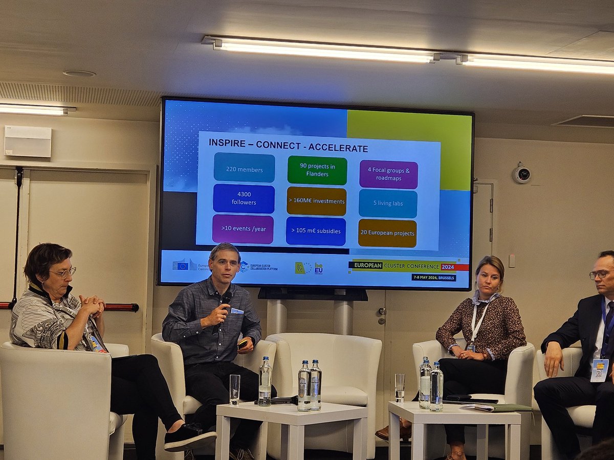 Annie Renders (@rendersannie) on Twitter photo Vandaag op de #EUClusterConference "best practices" van <a href="/FlandersFOOD/">Flanders' FOOD</a> <a href="/VeerleDG/">Veerle De Graef</a> over metaclusters in de voeding en van <a href="/flux_50/">Flux50</a> Frederik Loeckx over energy_security.
Met dank om de <a href="/VLAIO_be/">VLAIO</a> clusters in de kijker te zetten! Vandaag op de #EUClusterConference "best practices" van <a href="/FlandersFOOD/">Flanders' FOOD</a> <a href="/VeerleDG/">Veerle De Graef</a> over metaclusters in de voeding en van <a href="/flux_50/">Flux50</a> Frederik Loeckx over energy_security.
Met dank om de <a href="/VLAIO_be/">VLAIO</a> clusters in de kijker te zetten!