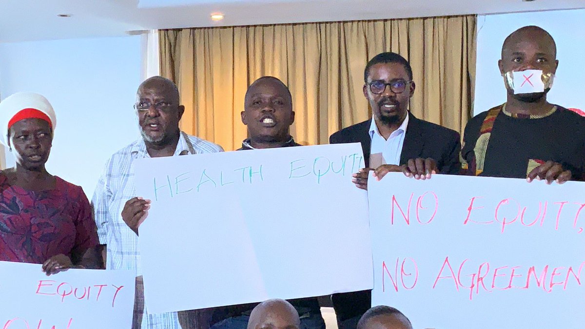 Calls for strong mechanisms of accountability have been widespread, echoing concerns raised by the Global Preparedness Monitoring Board (GPMB) and the Independent Panel for Pandemic Preparedness and Response (IPPPR).
#HealthEquityNow #StopPharmaGreed
@WHOKenya