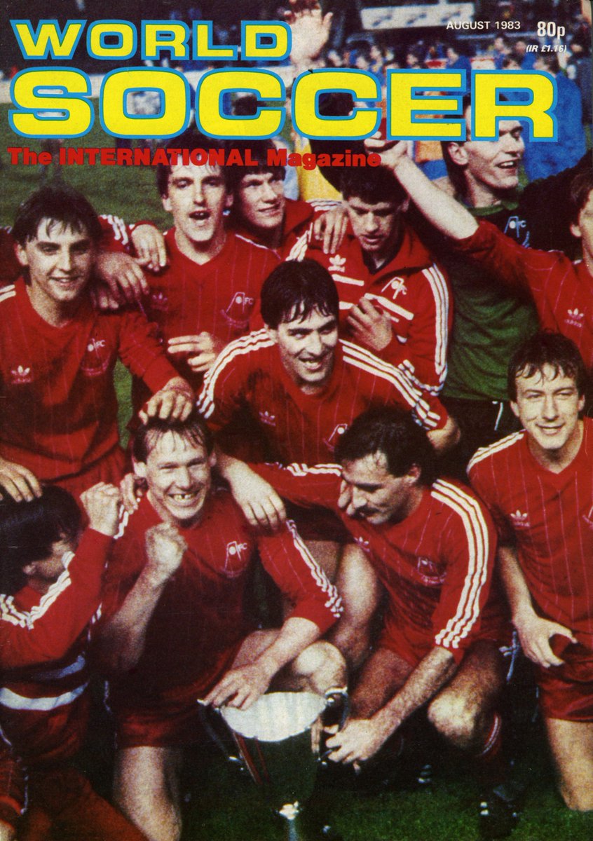 #OTD in 1983... Aberdeen beat Real Madrid 2-1 to lift the European Cup Winners' Cup 📷 World Soccer front cover, August 1983 #RetroWorldSoccer