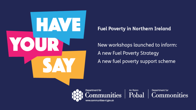 We are holding a series of in person and online workshops to discuss the new Fuel Poverty Strategy and a new fuel poverty support scheme. ➡️To find out more including the schedule of events and how to register, please visit: communities-ni.gov.uk/articles/fuel-…