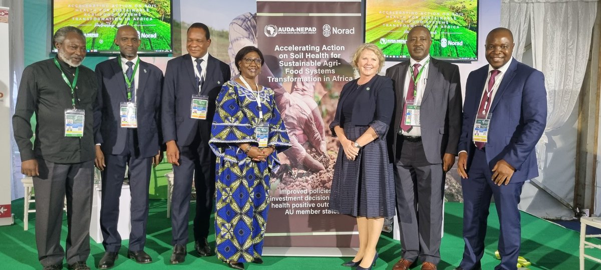 2/2 : @EstherineF and Honourable @AnneBeathe_ emphasized the significance of this initiative in driving resolutions from the Africa Fertilizer and Soil Health Summit, which will help pave the way for impactful change. #SoilHealth #FoodSecurity