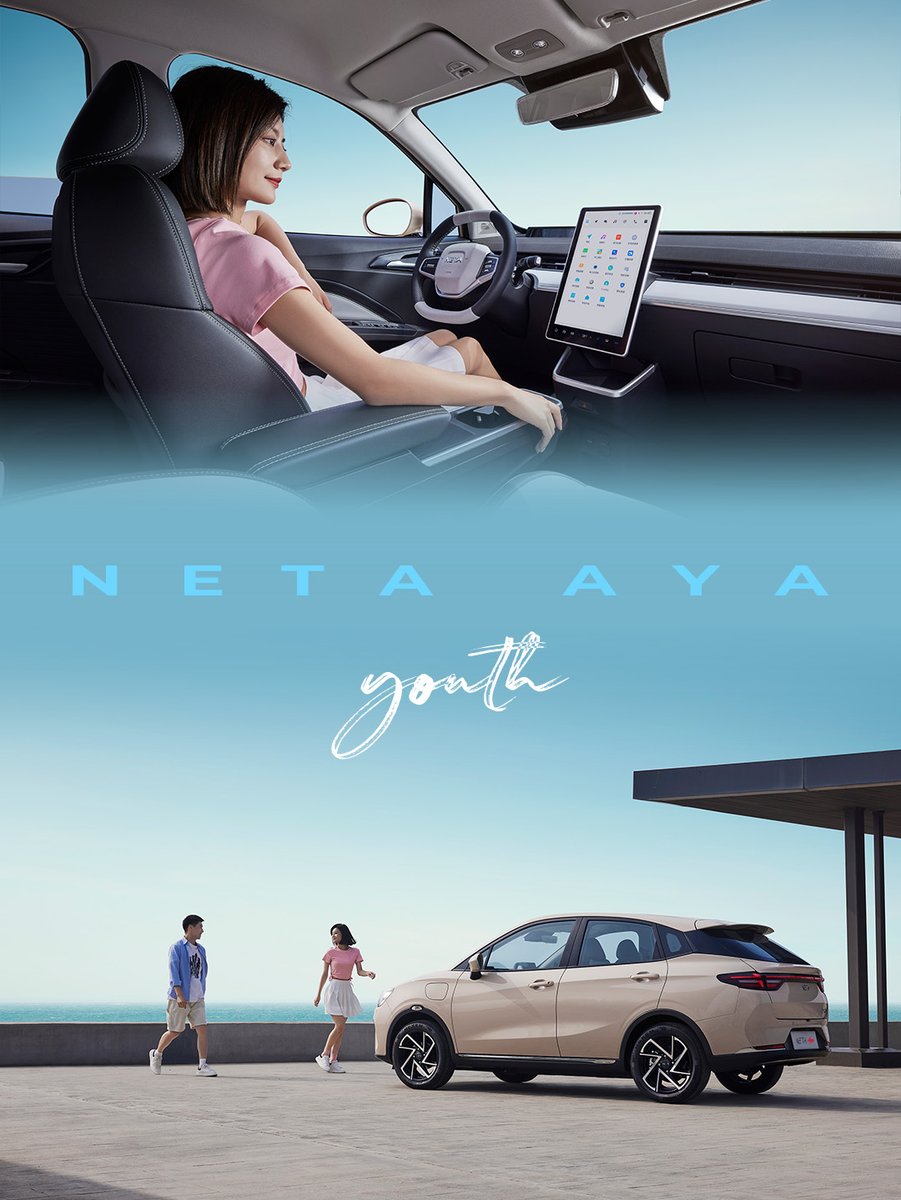 netaautoglobal's tweet image. It&apos;s becoming the top pick for young families who want a car that&apos;s both trendy and practical. With its sleek design and dynamic performance, NETA AYA is ready to take you on unforgettable journeys. Say hello to your new driving companion!
#NETAAYA #WowNeta #NETAAuto
